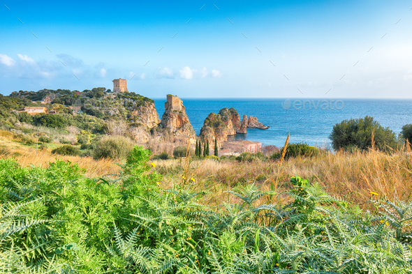 Unbelievable Scene Of Tonnara Di Scopello Stock Photo By Pilat666